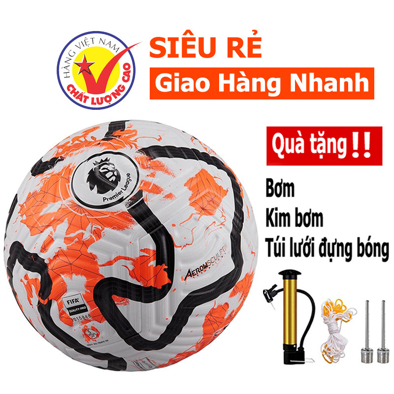 Quả bóng đá tiêu chuẩn Loại 3 lớp Banh da số 5 BÓNG ĐÁ SỐ 5 DA CAO CẤP SIÊU PHẨM MỚI