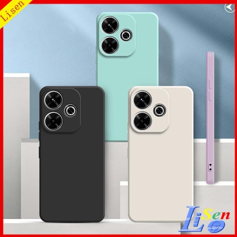 Redmi 13 4G / 13C 5G / 12C / 12 / 10C / 10A / 9C / 9 / 9A / 9T / Poco M6 Vỏ điện thoại silicon lỏng màu trơn YT