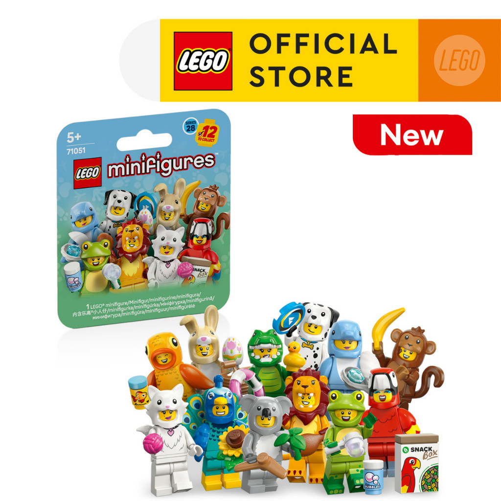LEGO MINIFIGURES 71051 Đồ Chơi Lắp Ráp Số 28 - Chủ Đề Động Vật - Giao Hàng Ngẫu Nhiên