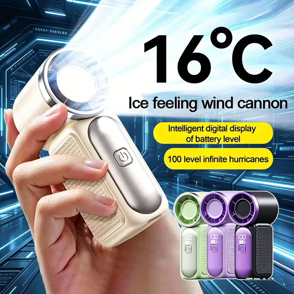 Quạt cầm tay Mini USB di động Sạc độ bền lâu Quạt Turbo Làm mát mùa hè