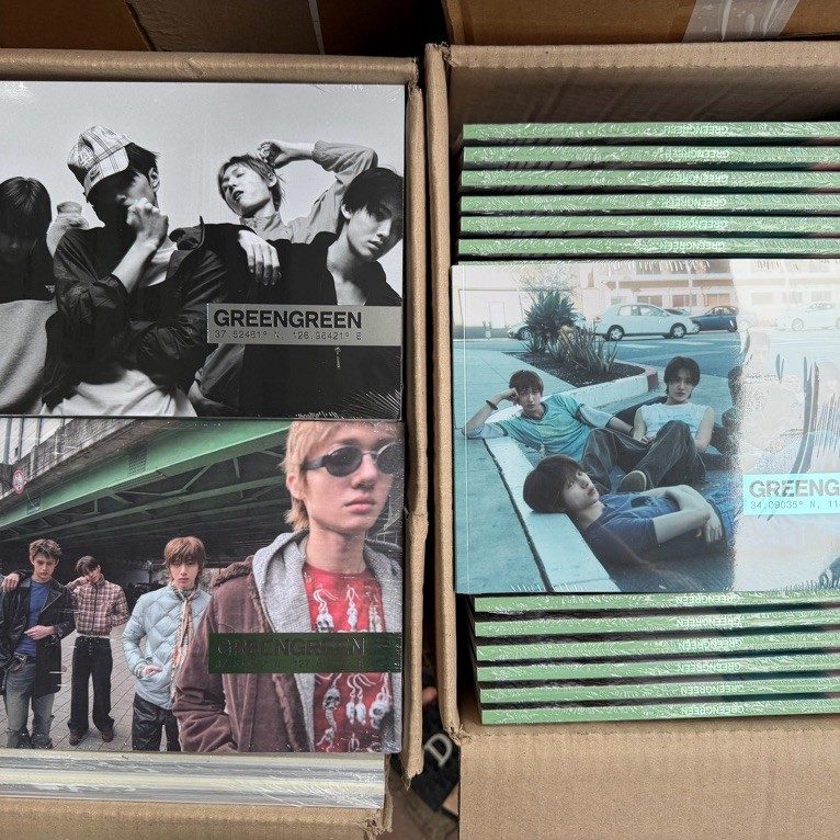 (Có sẵn) Album ảnh Cortis Green Green nguyên seal chính hãng