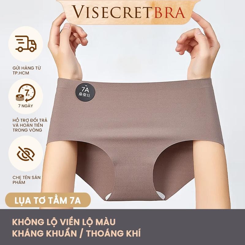 230204K -- SET Quần Lót Nữ Quần Chip Nữ Chất Su Đúc Lạnh Kháng Khuẩn Không Đường May Mỏng Nhẹ Thoáng Mát
