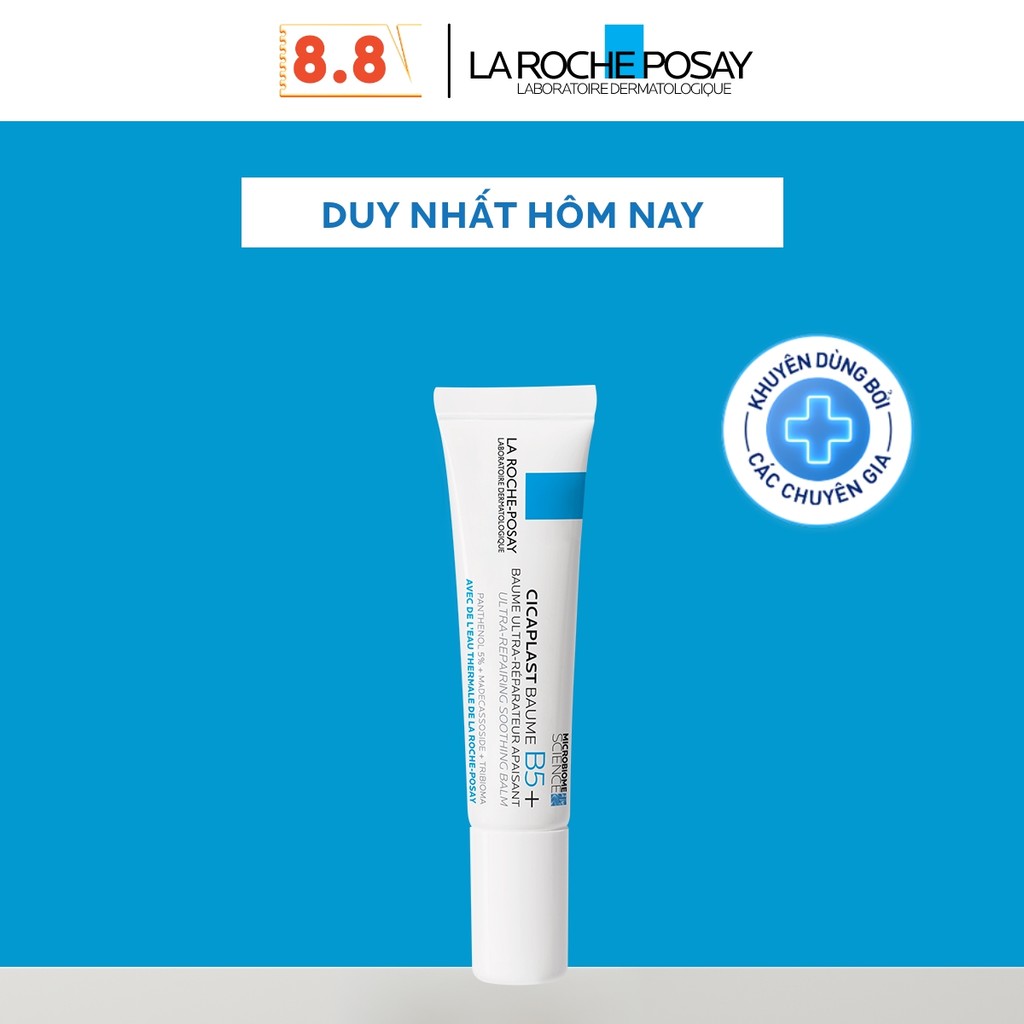 Kem dưỡng hỗ trợ làm dịu & phục hồi da La Roche-Posay Cicaplast Baume B5+ 15ml