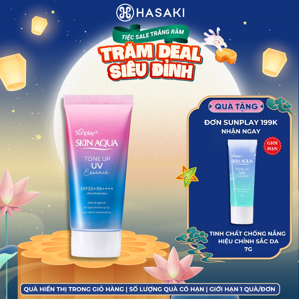 [DAILY] Tinh Chất Chống Nắng Sunplay Hiệu Chỉnh Sắc Da 50g (Tím) Hasaki Chính Hãng