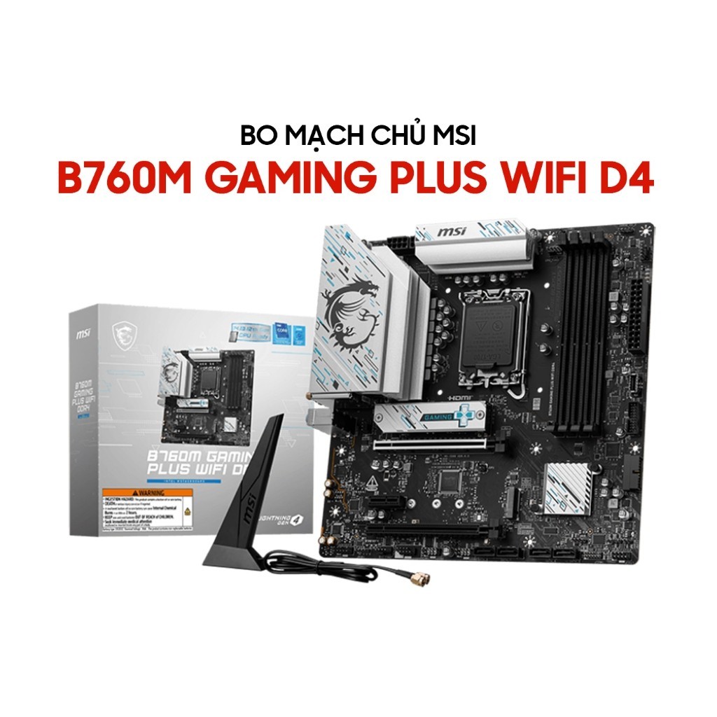 Mainboard MSI B760M GAMING PLUS WIFI DDR4 LGA1700 DDR4