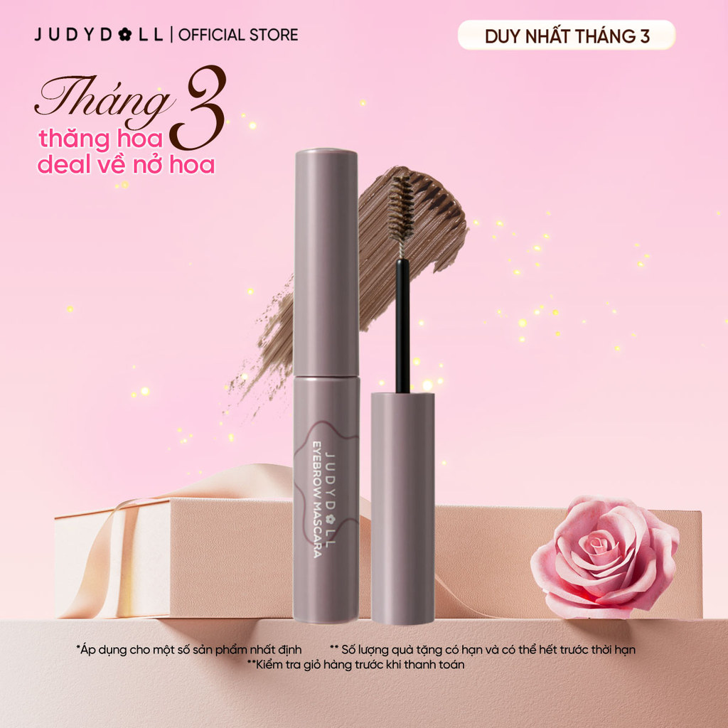 [NEW] JUDYDOLL Mascara Chân Mày Tự Nhiên Sắc Nét Bền Màu 2.5g