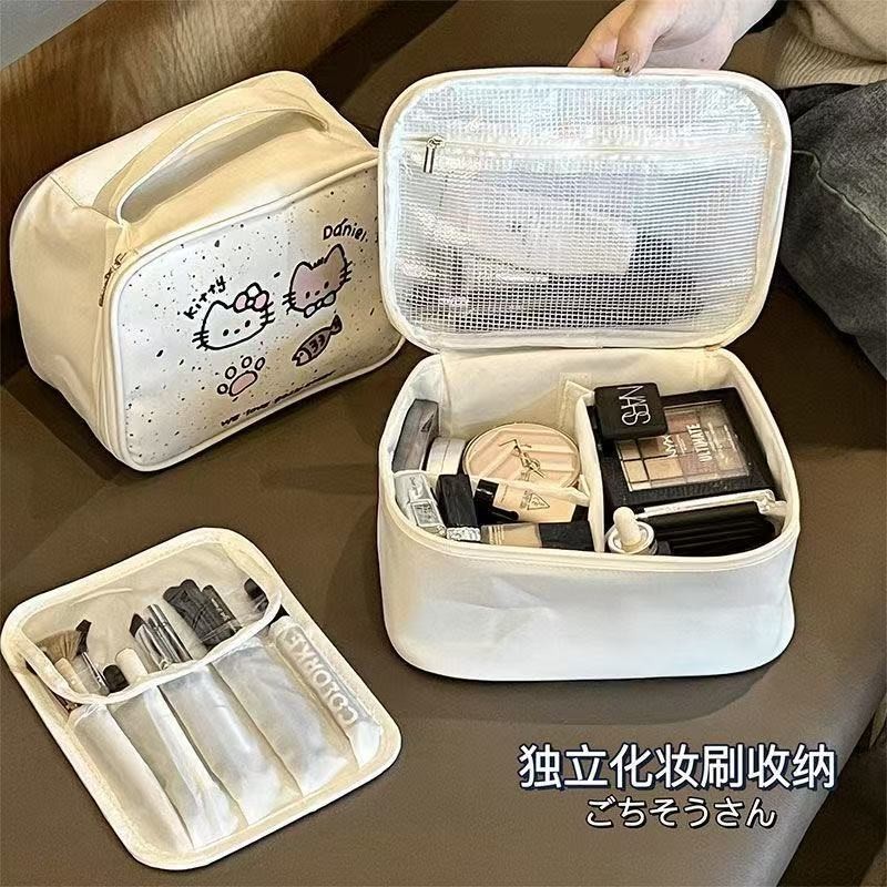 Túi Cốp Phong Cách Mới Đựng Mỹ Phẩm Di Động Dung Tích Lớn Dễ Thương. Hộp Đựng Mỹ Phẩm Chống Thấm Nước Du Lịch (tuyển sỉ)