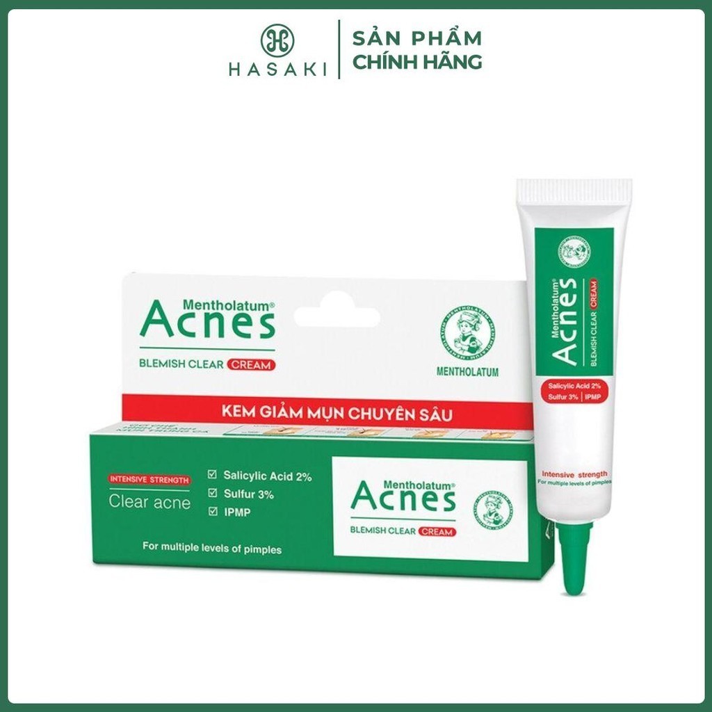 [DAILY] Kem Dưỡng Acnes Làm Giảm Mụn Chuyên Sâu 10g | Hasaki | Sản phẩm chính hãng