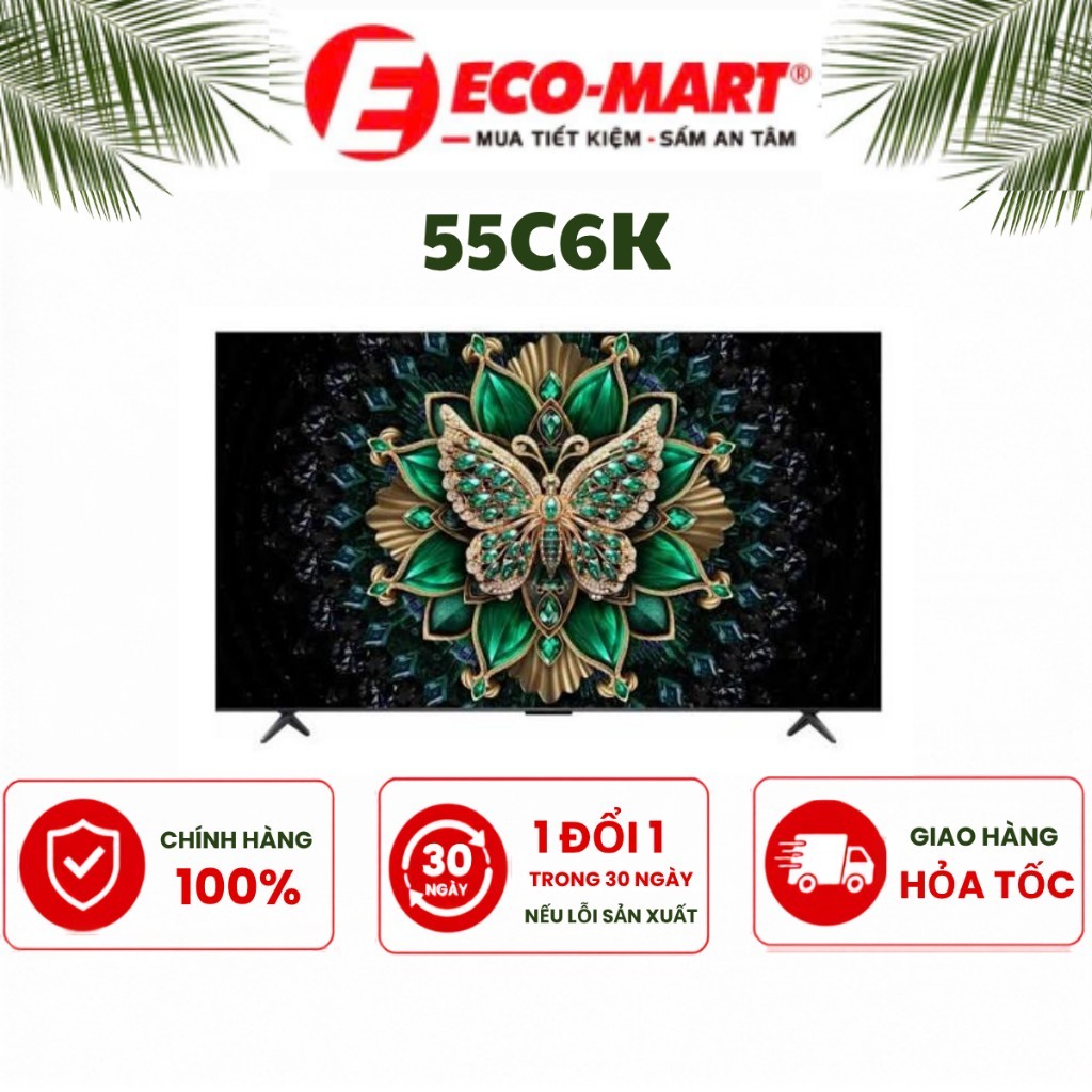 Tivi TCL 55 inch miniled 55C6K