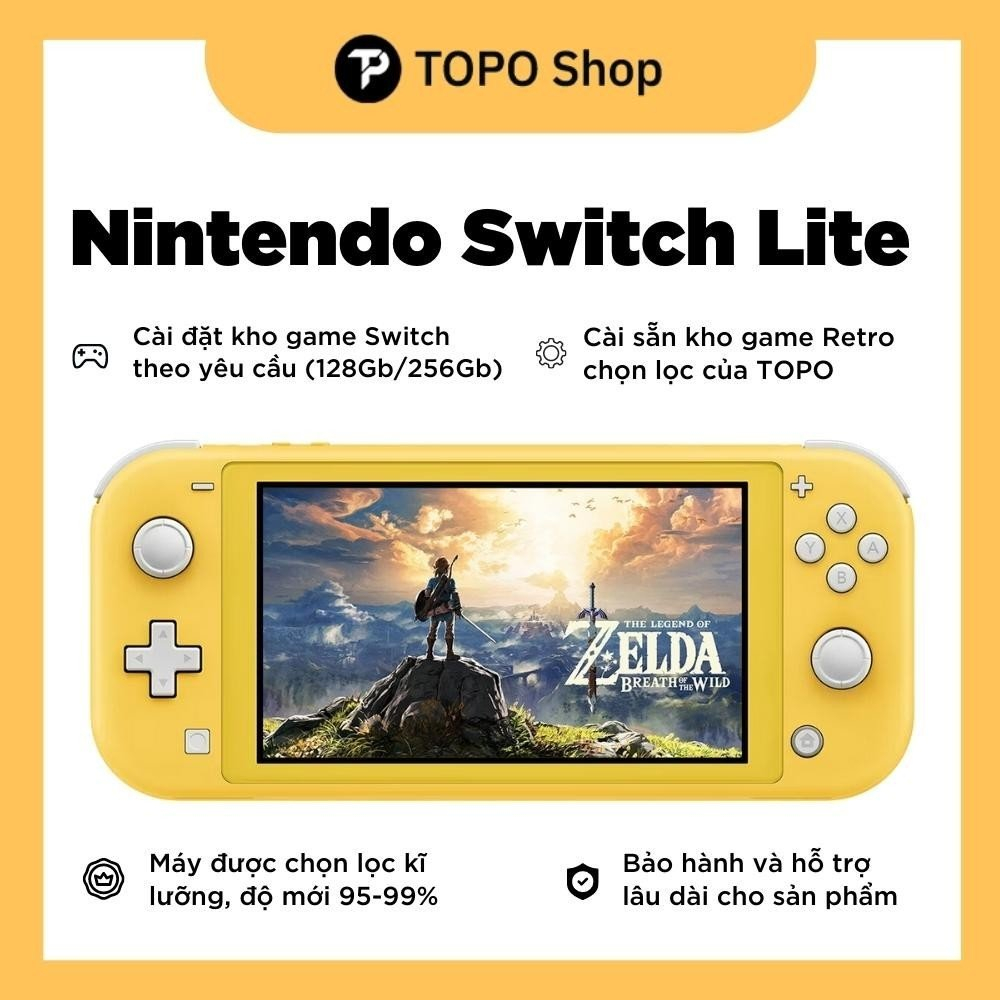 Nintendo Switch Lite - cài sẵn game Switch (128Gb/256Gb) + Game Retro