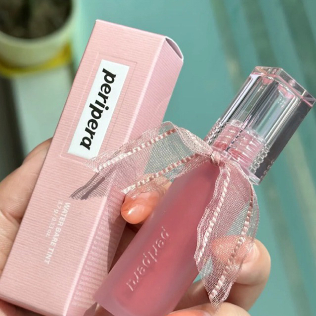 [Peripera][DATE DƯỚI MÔ TẢ] Son Tint Bóng Peripera Bare Water Tint Siêu Lì Đầy Đủ Màu