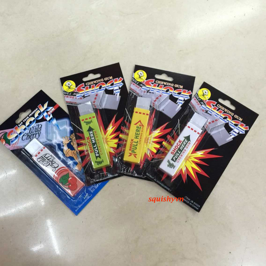 1 Đồ Chơi Kẹo Cao Su Điện Giật Vui Nhộn