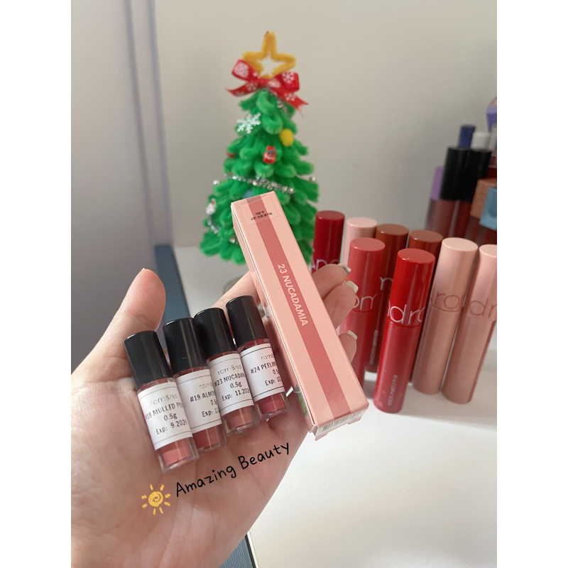 [SON CHIẾT] Son Romand mini Bóng Juicy Tint đủ màu