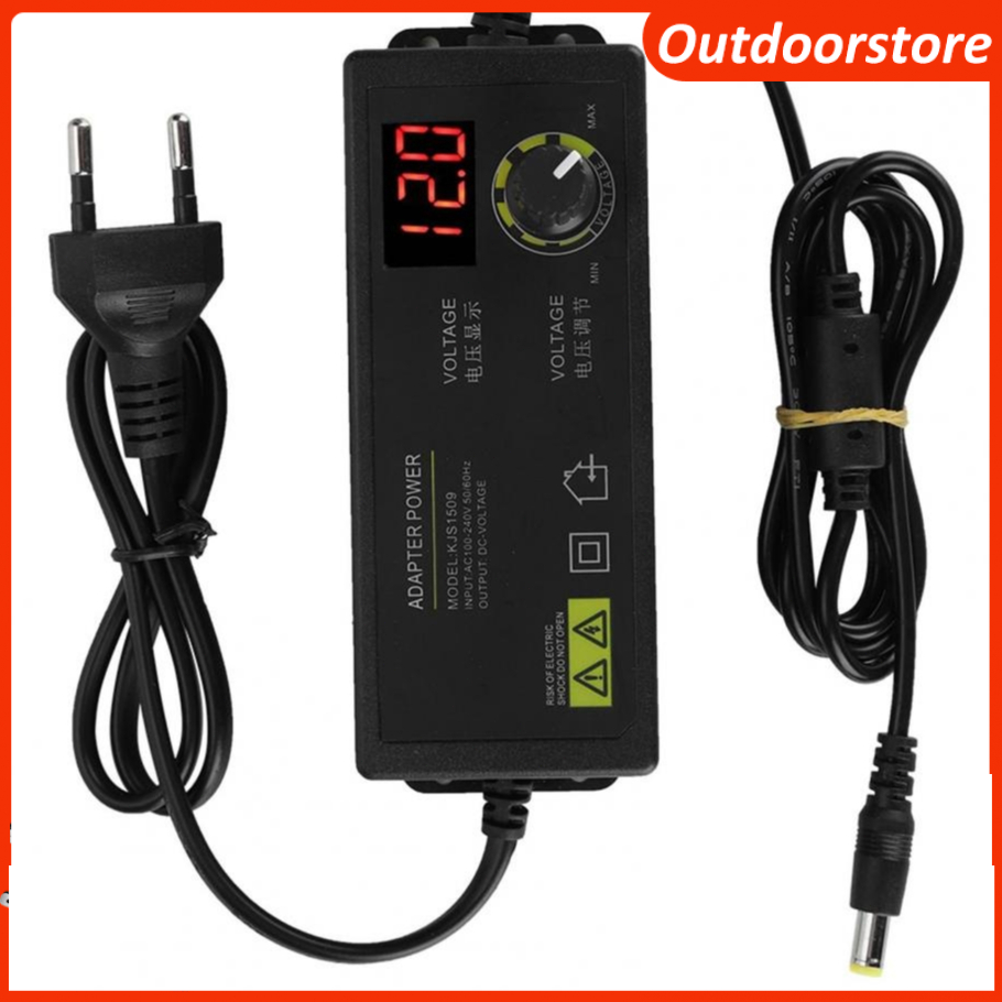 🔥FREESHIP🔥 60W 5A 3-12V Nguồn Adapter điều chỉnh điện áp / tốc độ / nhiệt độ EU 100-240V chất lượng tốt