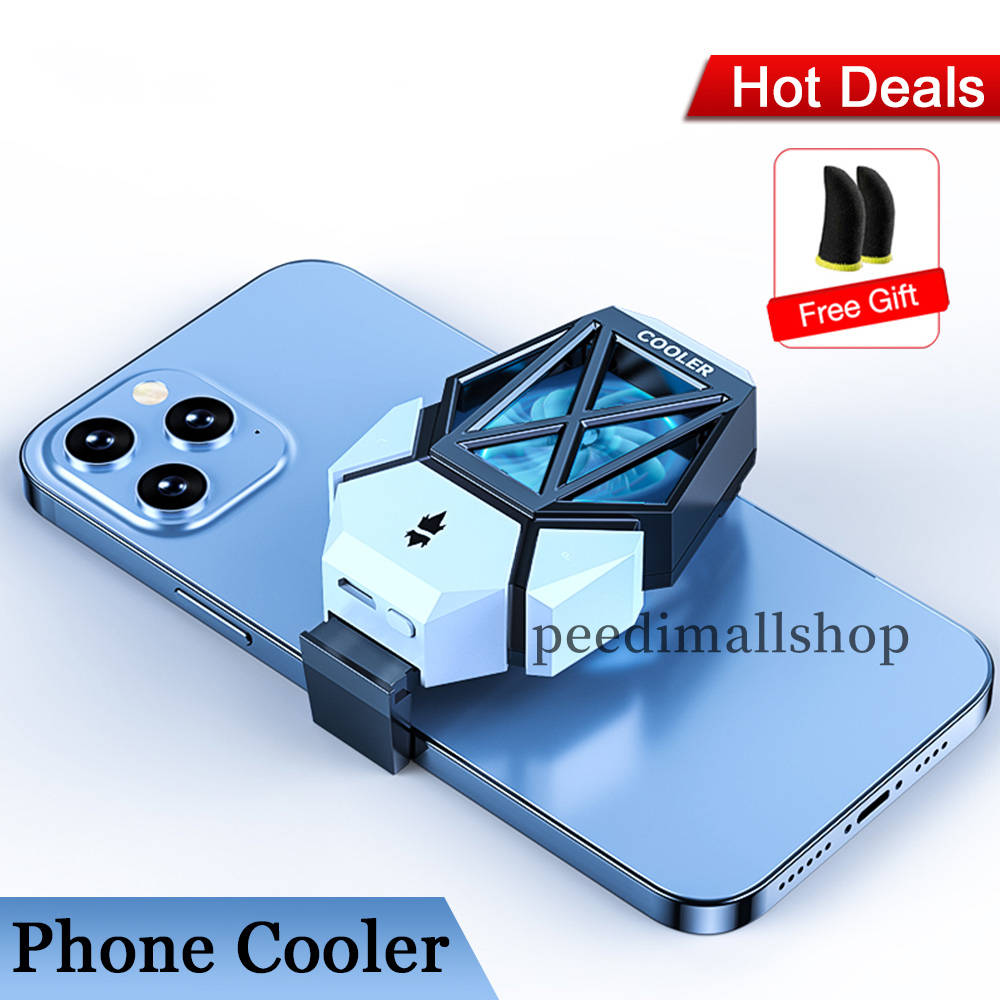Quạt tản nhiệt mini tích điện DY08 thông dụng hỗ trợ chơi game trên điện thoại thích hợp cho I-+Phone/Samsung/Xiaomi