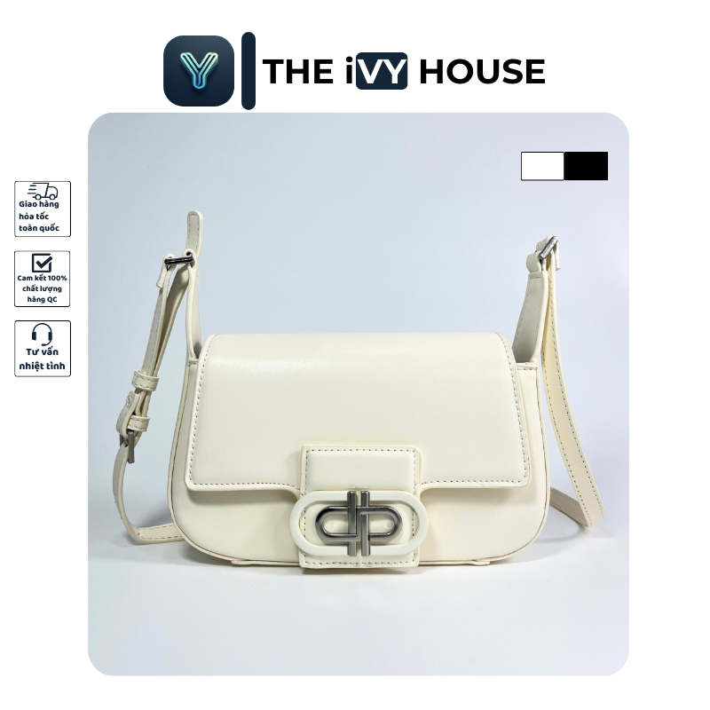 [FULLBOX]Túi xách nữ IVY túi đeo chéo thời trang túi đeo vai cho nữ da PU cao cấp size 22 – IVYPR