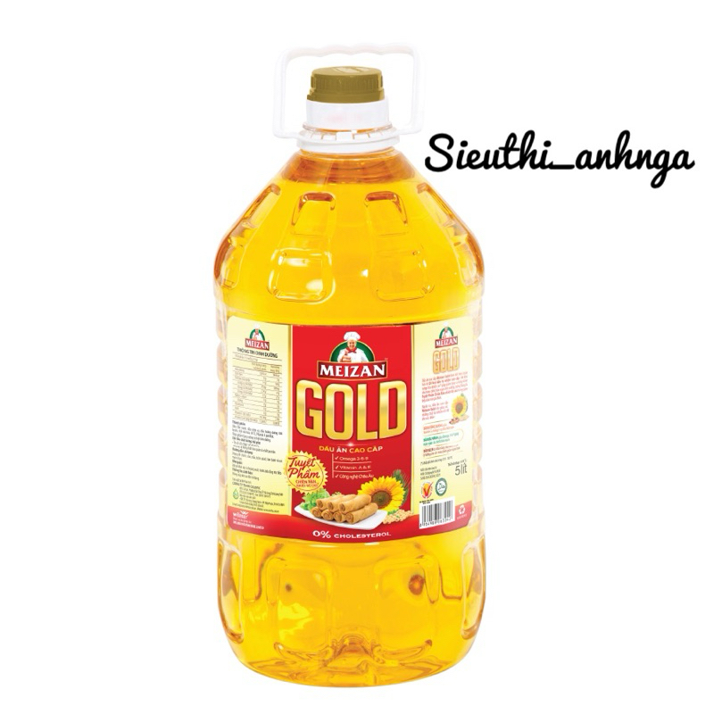 Dầu Ăn Mezan Gold 5 Lít