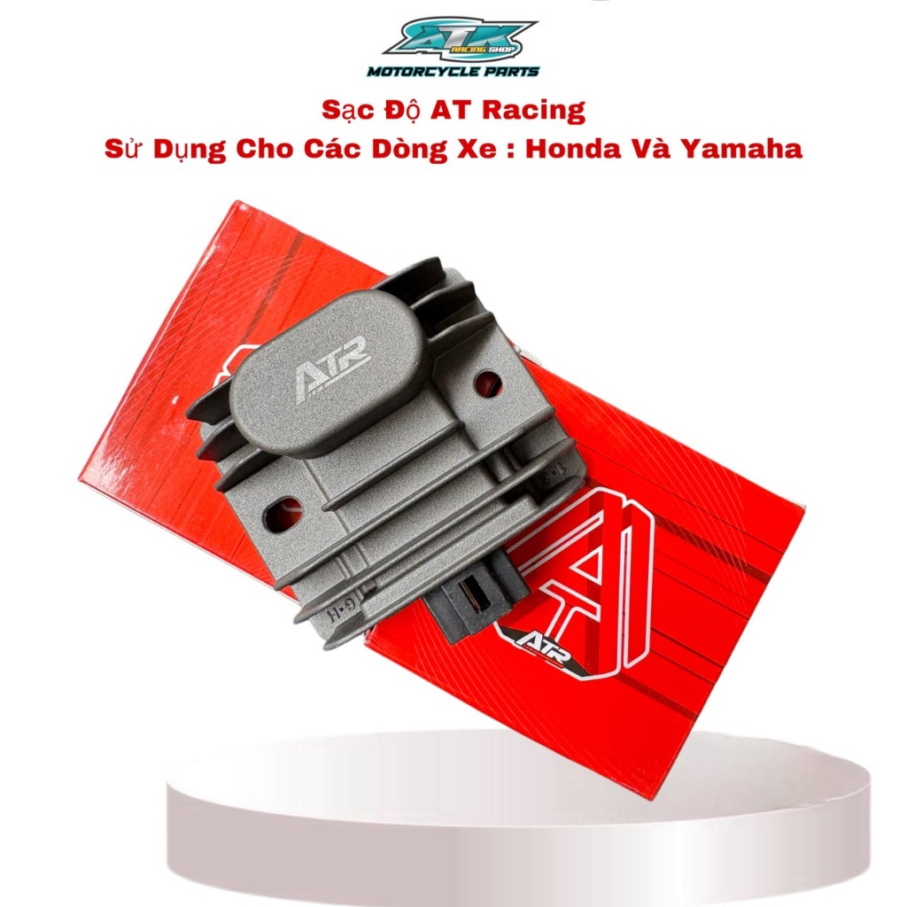 Sạc Độ AT Racing Dành Cho Xe Wave-Dream- Xăng Cơ(Đọc Kỹ Mô Tả Trước Khi Mua)Phụ Tùng Phụ Kiện Cao Su