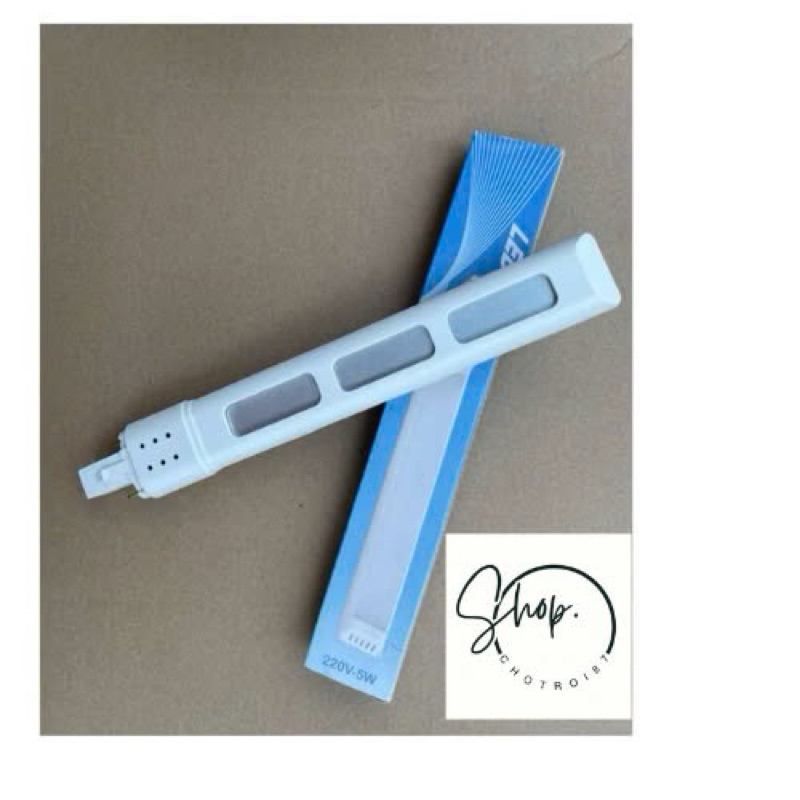 Bóng đèn Bàn LED Chống cận Siêu sáng, Siêu bền, Tiết kiệm điện 90% Đui G23 (dài 23cm), công suất 5w