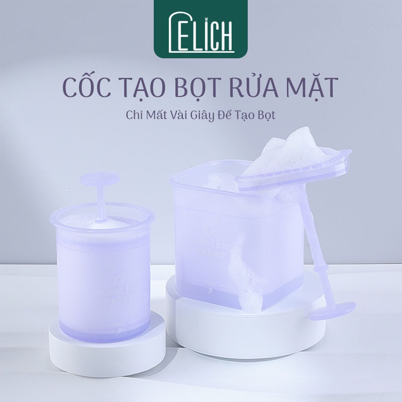 Cốc Tạo Bọt Rửa Mặt - Làm Sạch Sâu, Chăm Sóc Da Mịn Màng - Tạo bọt xà phòng Bubbling maker PAIE