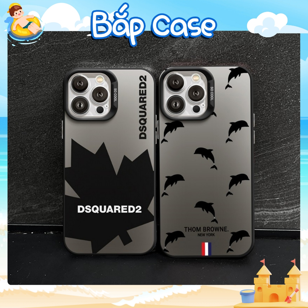 Ốp Lưng iPhone DSQ IMD Cứng Nhám, Siêu Chống Sốc, Bảo Vệ Camera - iP 6/6s/7/8/Plus/X/XS/XR/11/12/13/14/15/Pro/Max