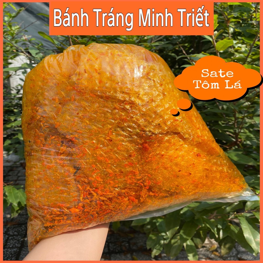[500gr] Bánh tráng sate tôm lá Tây Ninh