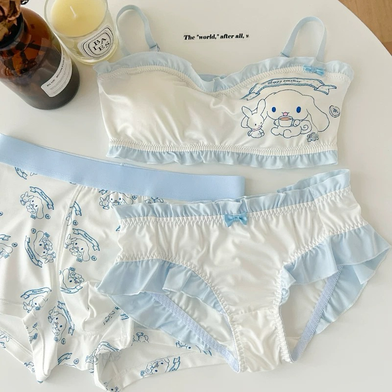 Quần lót đôi hình hoạt hình Cinnamoroll Kuromi dễ thương dành cho các cặp đôi MC041