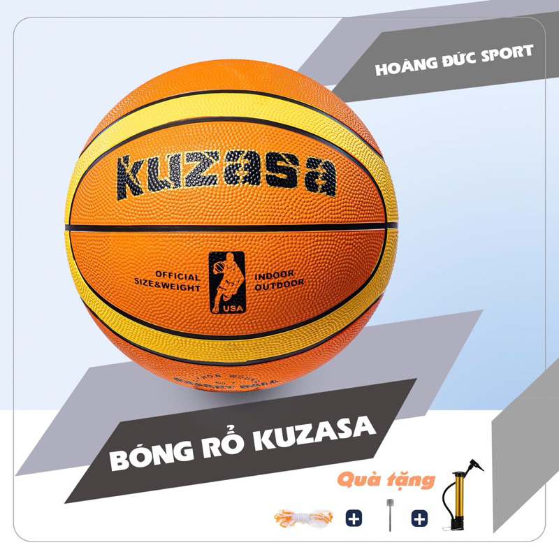 Bóng rổ số 7,6,5,3 Kuzasa tiêu chuẩn thi đấu cho mọi lứa tuổi