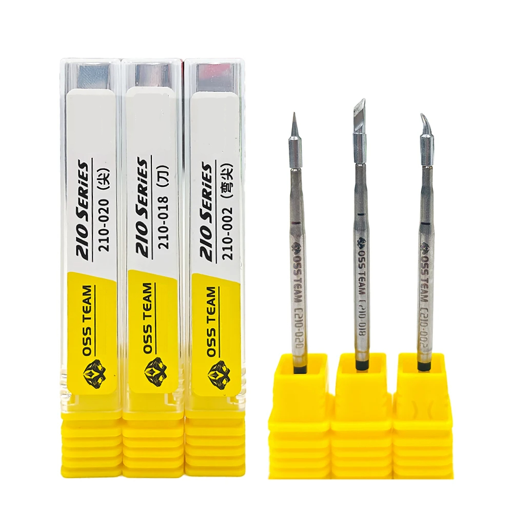 Mũi hàn C210 Hãng OSS TEAM (3 kiểu đầu cơ bản)