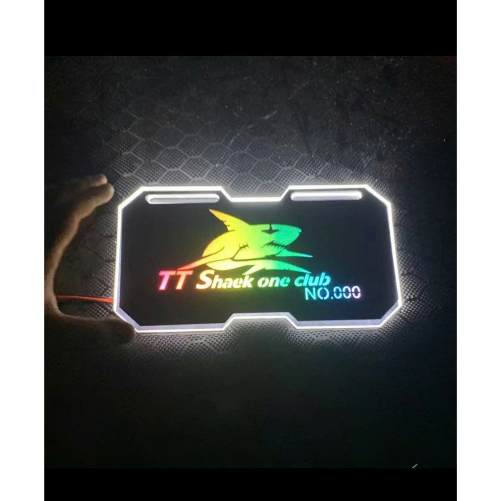 Biển LED phát sáng đẹp nhiều mẫu mã dành cho xe điện v.v