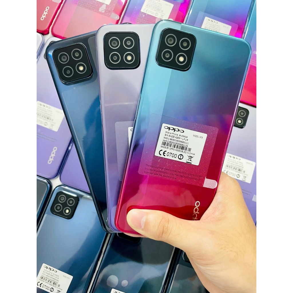 [Chính hãng] Điện thoại Oppo A73 5G 8GB/128GB nguyên zin đẹp keng kèm ốp lưng, cường lực BH 06 tháng
