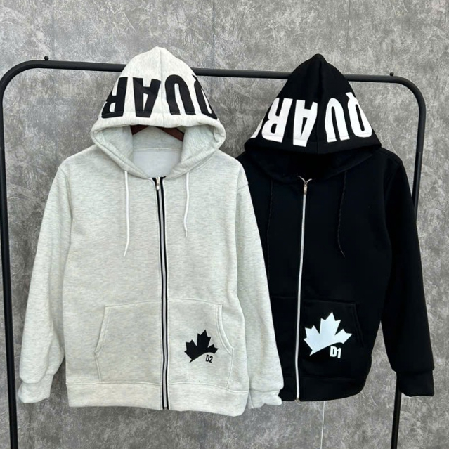 Áo khoác nỉ hoodie Khoá D1(2), chất liệu nỉ cotton dày dặn dáng áo trẻ trung năng động hotrend 2024