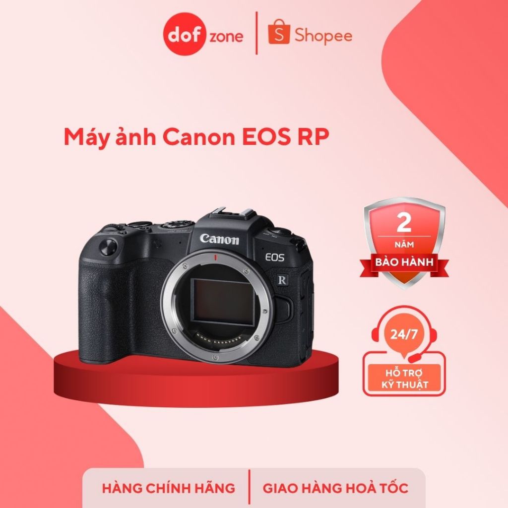Máy ảnh Canon EOS RP (Body Only) - Hàng Chính hãng - BH 24 tháng