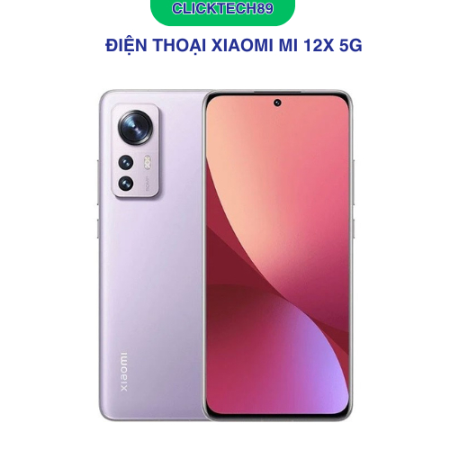 Điện Thoại Xiaomi Mi 12X 5G – RAM 8/128GB, Loa Harman Kardon | Snapdragon 870, NFC, Pin 4500mAh, Sạc 67W, 2 SIM