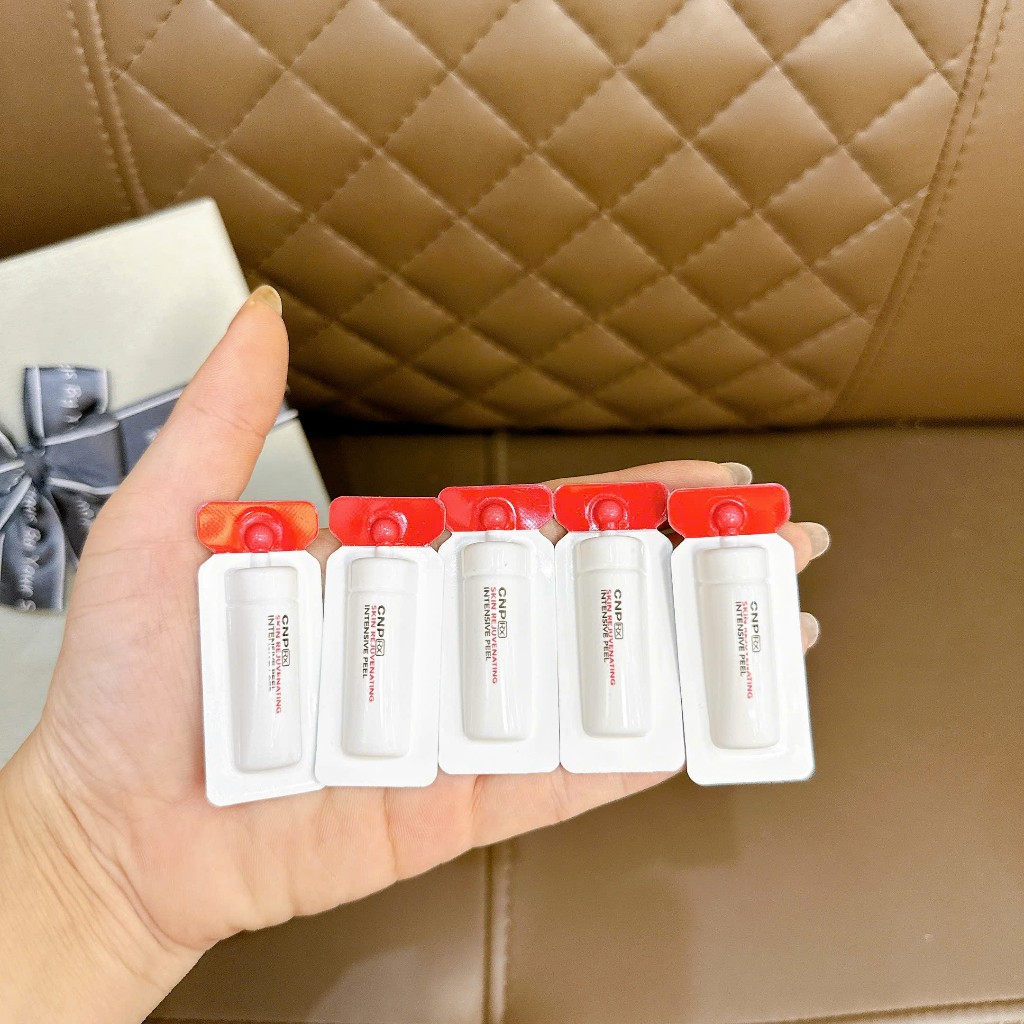 T35. Combo 5 vỉ Peel Da CNP 2ml hỗ trợ căng bóng, sáng mịn da