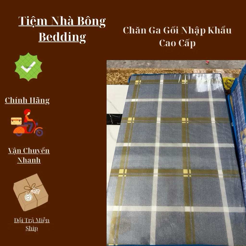 Đệm xốp 4F cứng PE Gấp gọn 3 tấm-Tiệm Nhà Bông Bedding✈️giao hàng nhanh hoả tốc