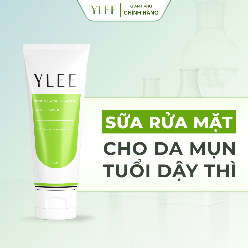 Sữa rửa mặt YLEE cho da dầu mụn, da mụn tuổi dậy thì