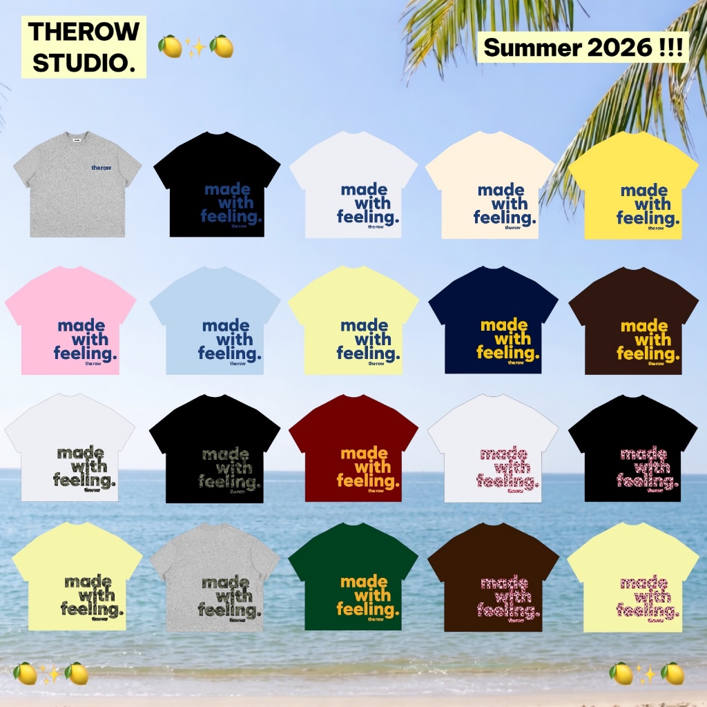 [ORDER] TR5 THEROW Áo Thun Boxy Local Brand Tay Ngắn Cotton 250gsm 
