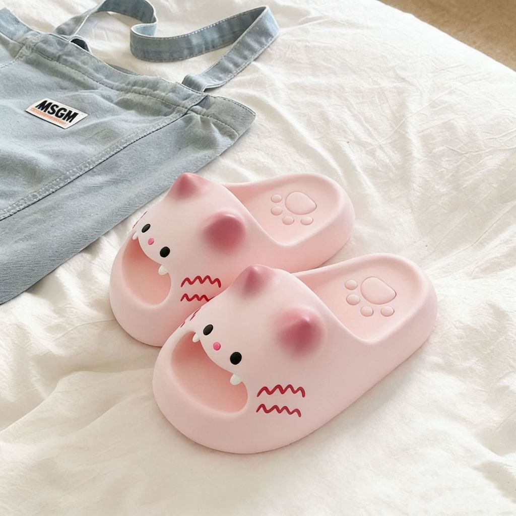 Dép Bánh Mỳ nữ Mèo Béo đế mềm hàng loại 1 siêu êm lên chân sang chảnh - VeoStore