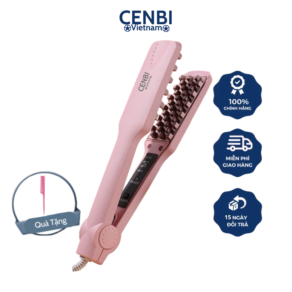Máy dập phồng chân tóc CENBI dập xù chân tóc giúp tóc phồng tự nhiên và không làm tổn thương tóc
