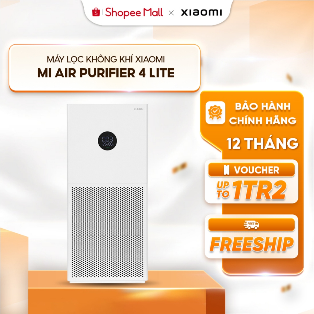 Máy lọc không khí Xiaomi Mi Air Purifier 4 Lite - Trắng