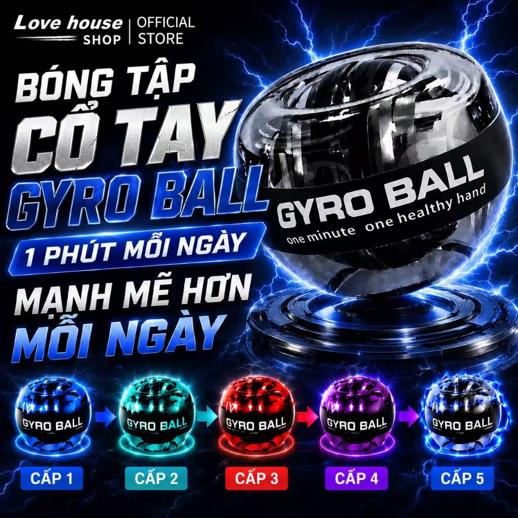 Bóng Tập Cổ Tay,Giải Toả Căng Thẳng Công Việc Và Rèn Luyện sức mạnh cổ tay cầu lông,Tập Gym,Tập Cơ Tay,Dụng Cụ Tập Gym