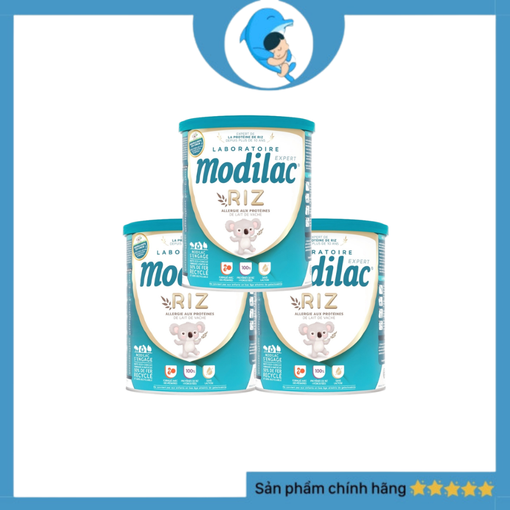 Sữa công thức Modilac 1,2,3 lon 800g cho bé từ 0 đến 36 tháng Expert Riz MECAHEO