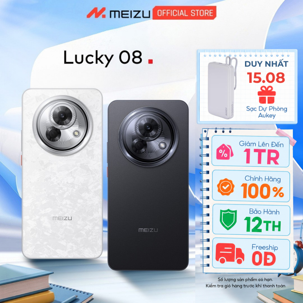 Điện Thoại Meizu Lucky 08 | Màn Hình LTPO Amoled 6.78