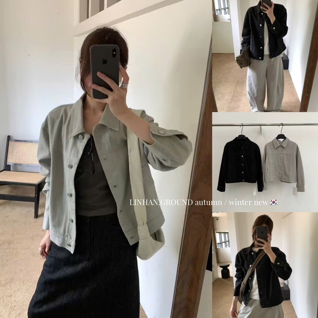 /𝙇𝙞𝙣𝙝𝙖𝙣𝙤𝙛𝙛𝙞𝙘𝙞𝙖𝙡/ ÁO KHOÁC JEANS CÚC WM 9882🇰🇷