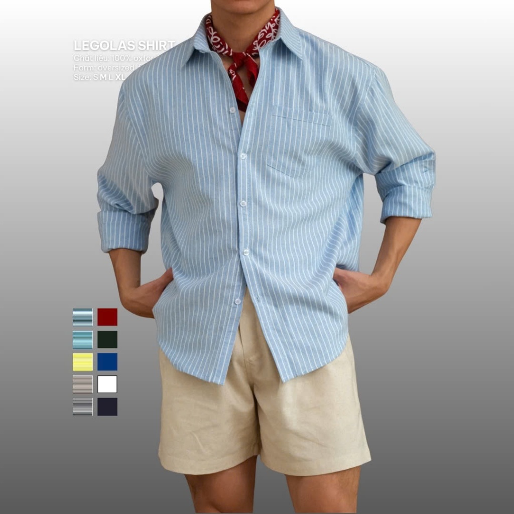 Áo Sơ Mi Form Oversized Thương Hiệu B Brown - LEGOLAS Shirt