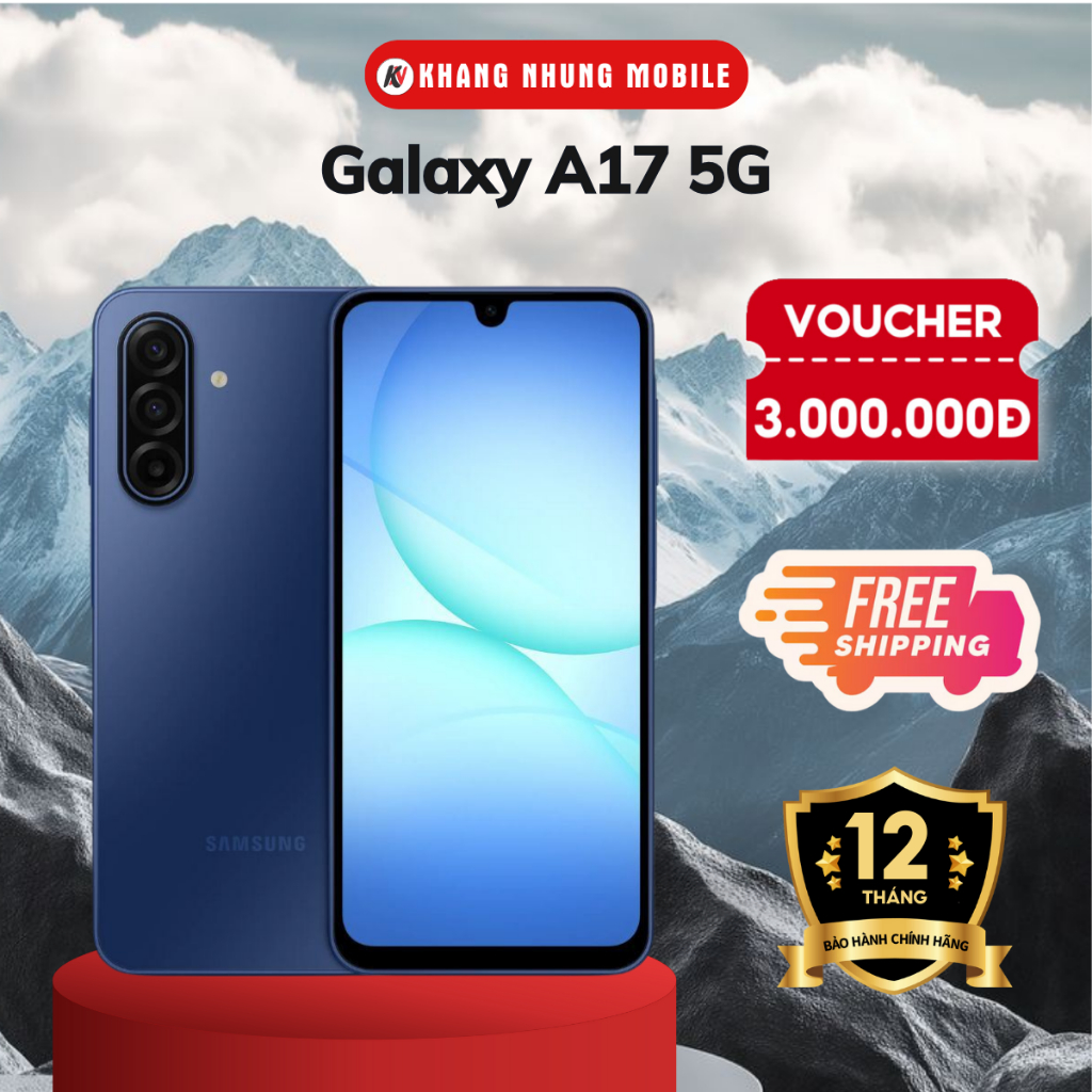 Điện Thoại Samsung Galaxy A17 5G 8GB/128GB - Hàng Chính Hãng - Khang Nhung Mobile