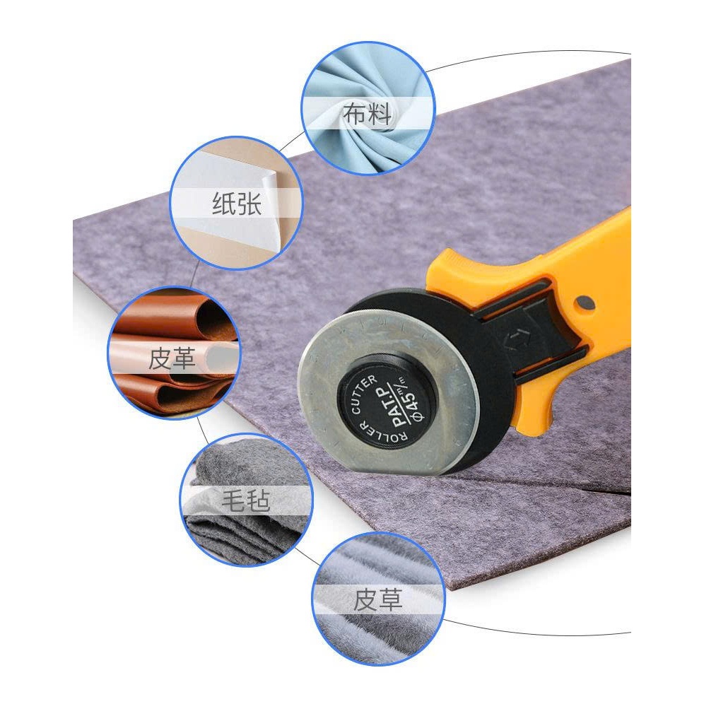 DAO CẮT TRÒN MINI 28MM – 45MM DỤNG CỤ CẮT VẢI, DA, GIẤY, THỦ CÔNG, TIỆN LỢI, DỄ SỬ DỤNG