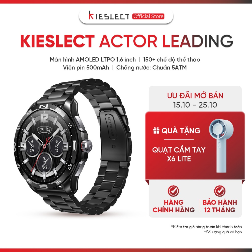 [NEW 2025] Đồng hồ thông minh Kieslect Actor Leading 2025 - Màn hình LTPO 1,6