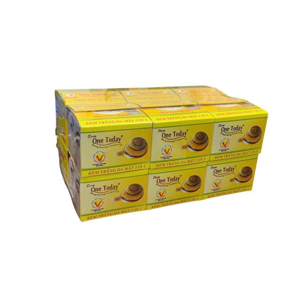 Kem Trắng Da Mặt Ốc Sên One Today 3 in 1 (Hũ/5g) Đăng Dương